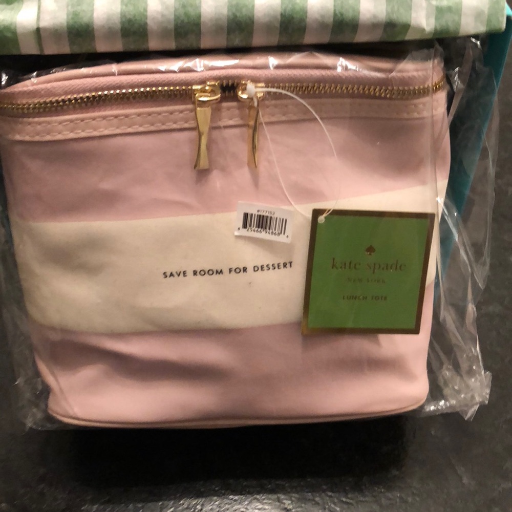 NWT Kate Spade Save Room for Dessert Lunch Box